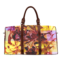 Foliage Patchwork #11 - Jera Nour Waterproof Travel Bag/Large (Model 1639)