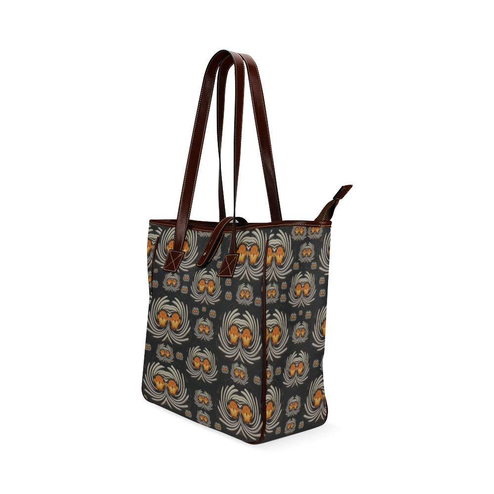 Decorative seeds and orchids Classic Tote Bag (Model 1644)