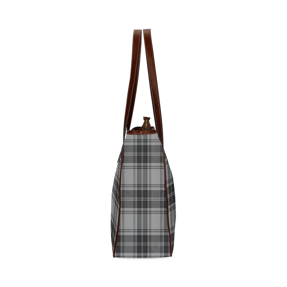 DOUGLAS GREY TARTAN Classic Tote Bag (Model 1644)