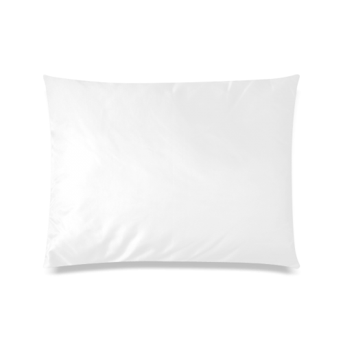 TARTAN-ORANGE Custom Picture Pillow Case 20"x26" (one side)