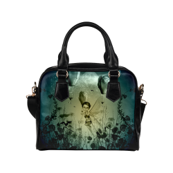 Cute fairy Shoulder Handbag (Model 1634)