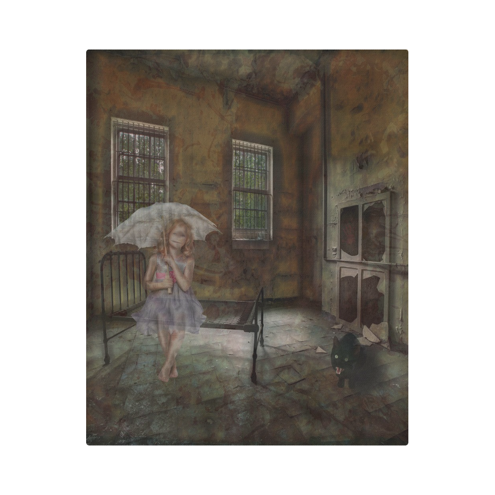 Room 13 - The Girl Duvet Cover 86"x70" ( All-over-print)