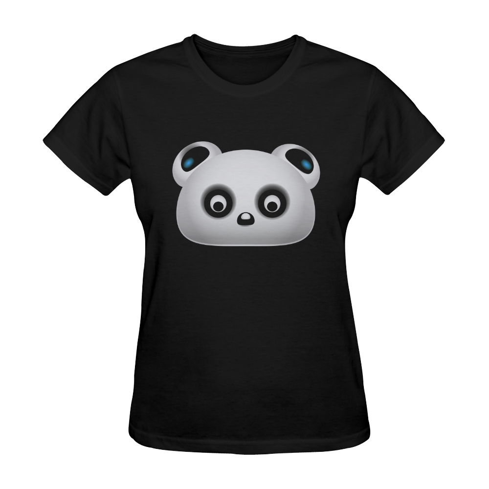 Panda Bear Sunny Women's T-shirt (Model T05)