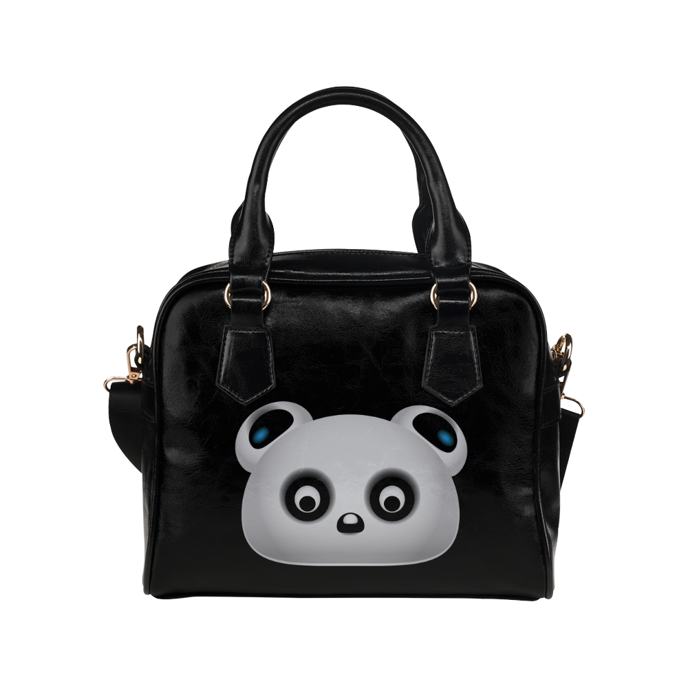 Panda Bear Shoulder Handbag (Model 1634)