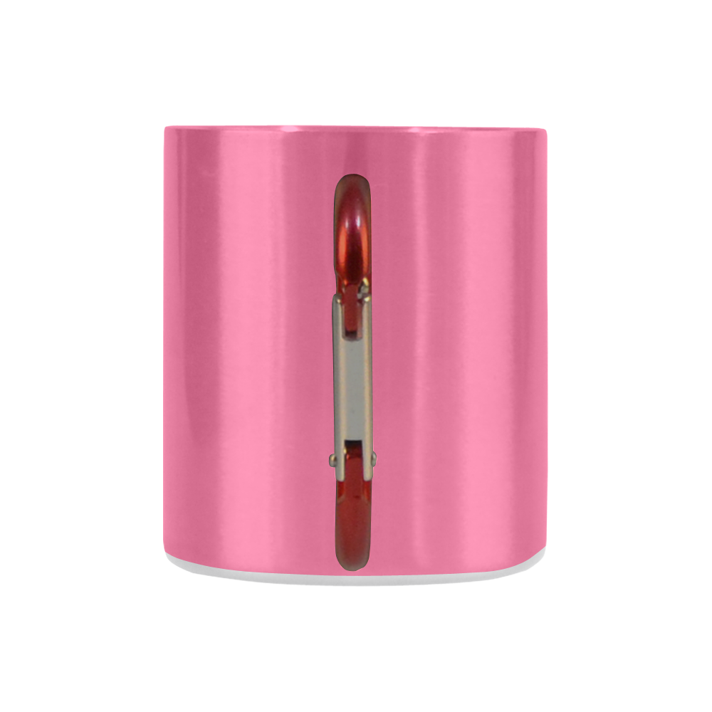 Pink Flambé Color Accent Classic Insulated Mug(10.3OZ)