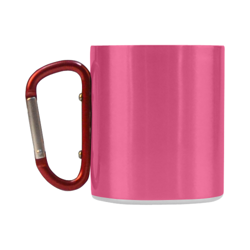 Raspberry Sorbet Color Accent Classic Insulated Mug(10.3OZ)