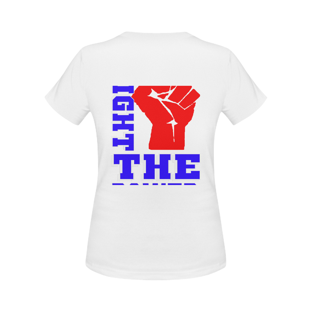 FIGHT THE POWER Women's Classic T-Shirt (Model T17）
