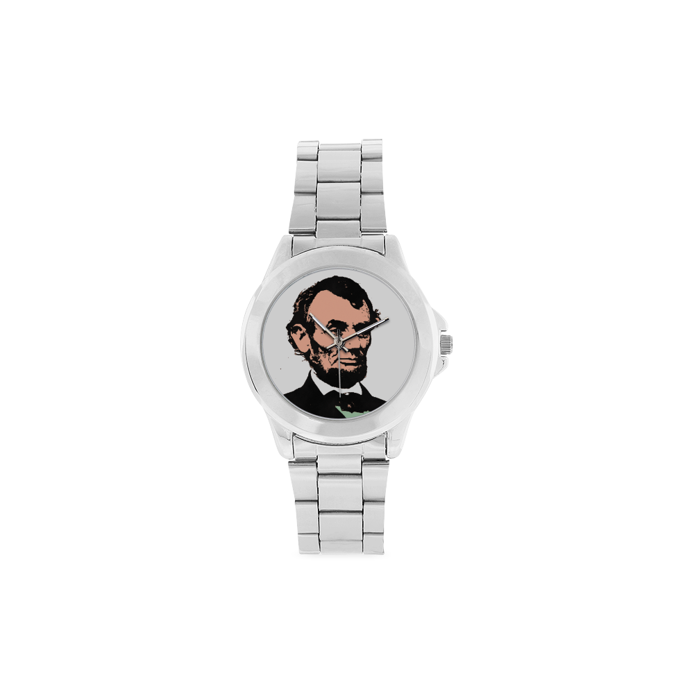ABE LINCOLN Unisex Stainless Steel Watch(Model 103)