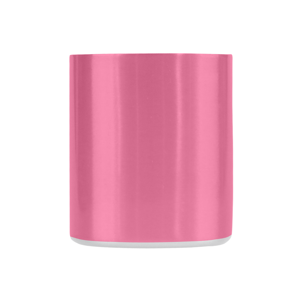 Pink Flambé Color Accent Classic Insulated Mug(10.3OZ)