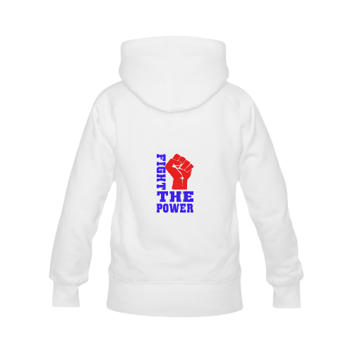 FIGHT THE POWER Women's Classic Hoodies (Model H07)