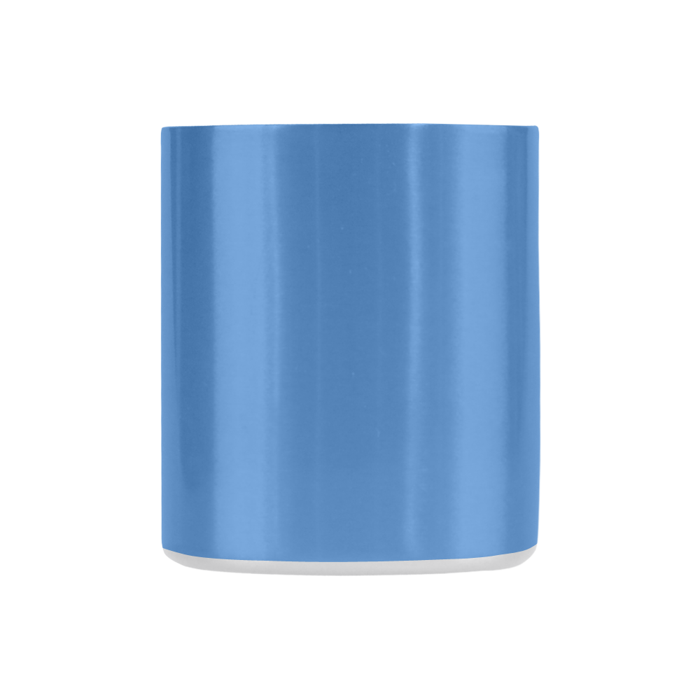 Palace Blue Color Accent Classic Insulated Mug(10.3OZ)