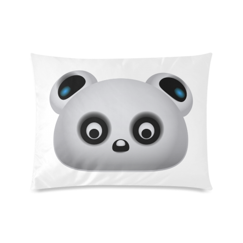 Panda Bear Custom Picture Pillow Case 20"x26" (one side)