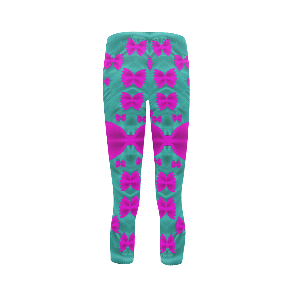 World Wide Flying Butterflies Capri Legging (Model L02)