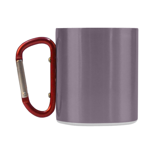 Vintage Violet Color Accent Classic Insulated Mug(10.3OZ)