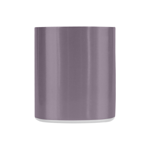 Vintage Violet Color Accent Classic Insulated Mug(10.3OZ)