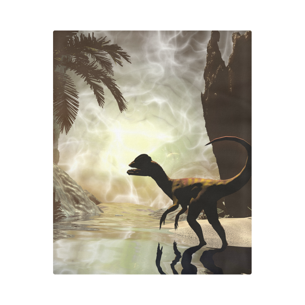 Dinosaur Duvet Cover 86"x70" ( All-over-print)