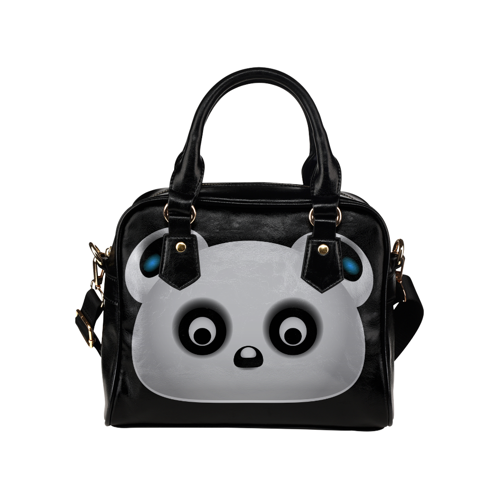 Panda Bear Shoulder Handbag (Model 1634)