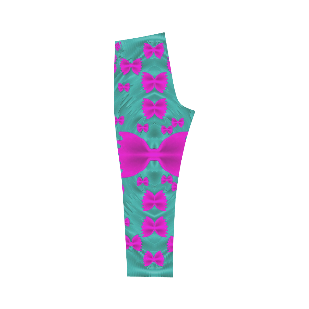 World Wide Flying Butterflies Capri Legging (Model L02)