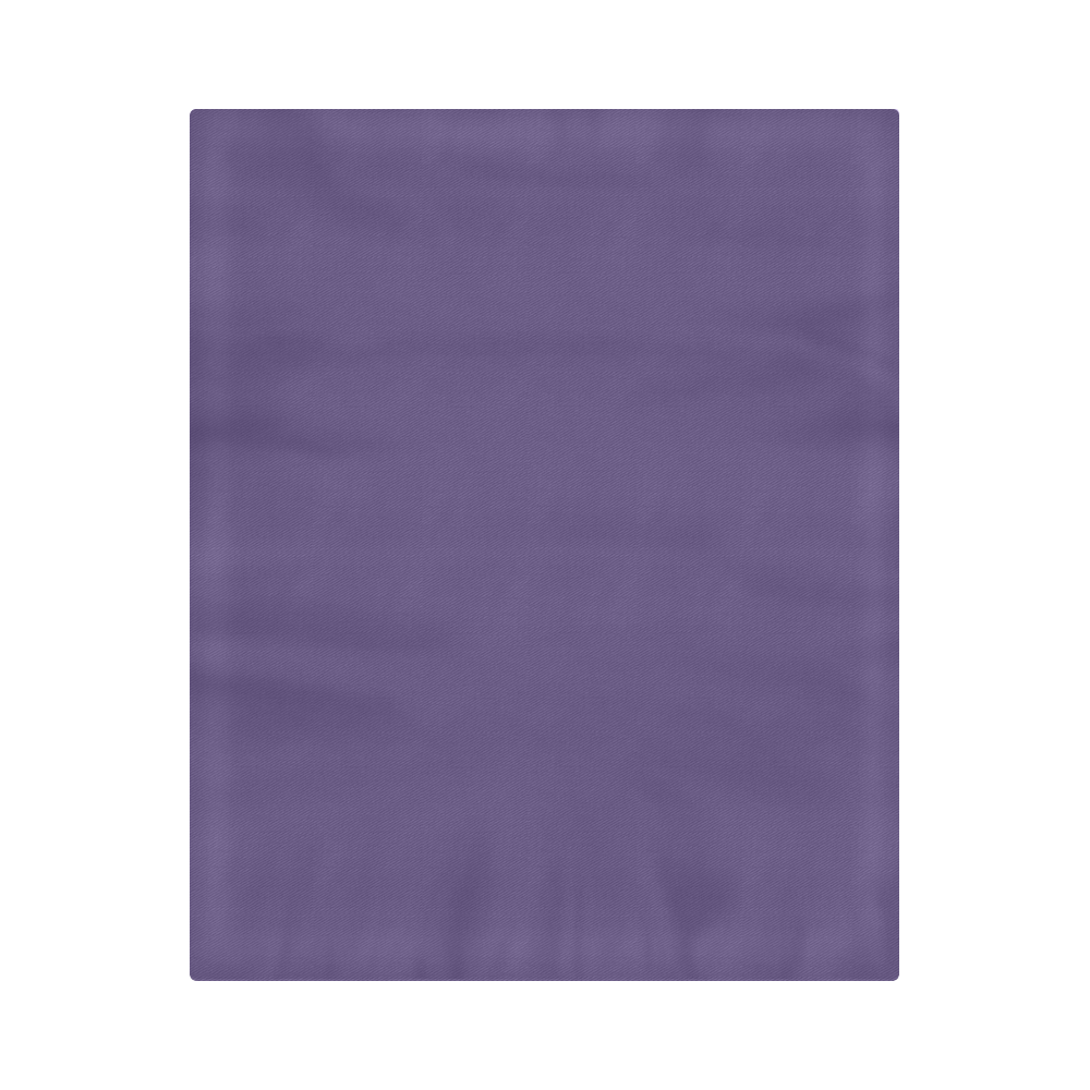 Gentian Violet Color Accent Duvet Cover 86"x70" ( All-over-print)