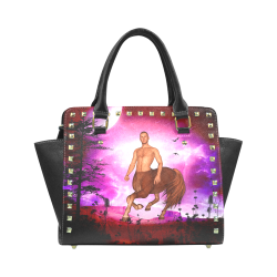 Centaur Rivet Shoulder Handbag (Model 1645)