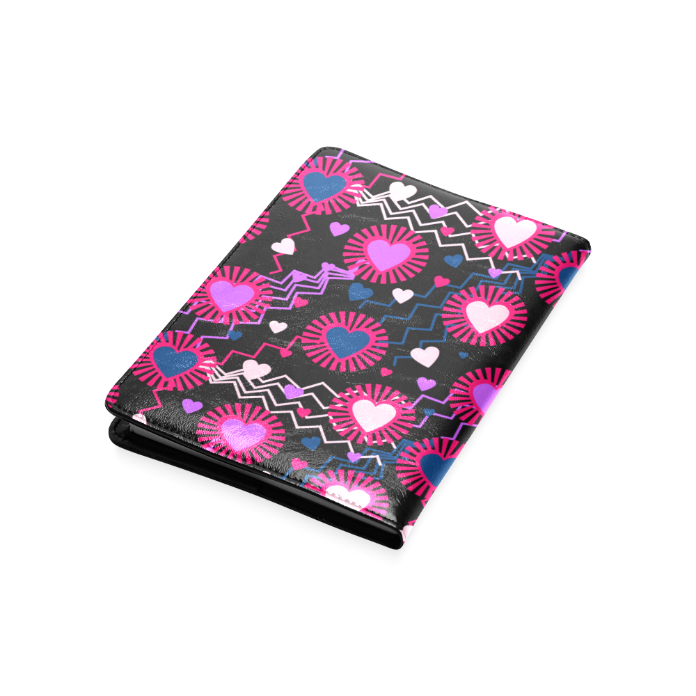 Punk Rock Hearts Custom NoteBook A5