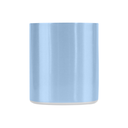 Placid Blue Color Accent Classic Insulated Mug(10.3OZ)