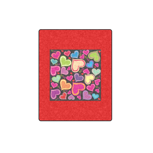 cute heart Blanket 40"x50"