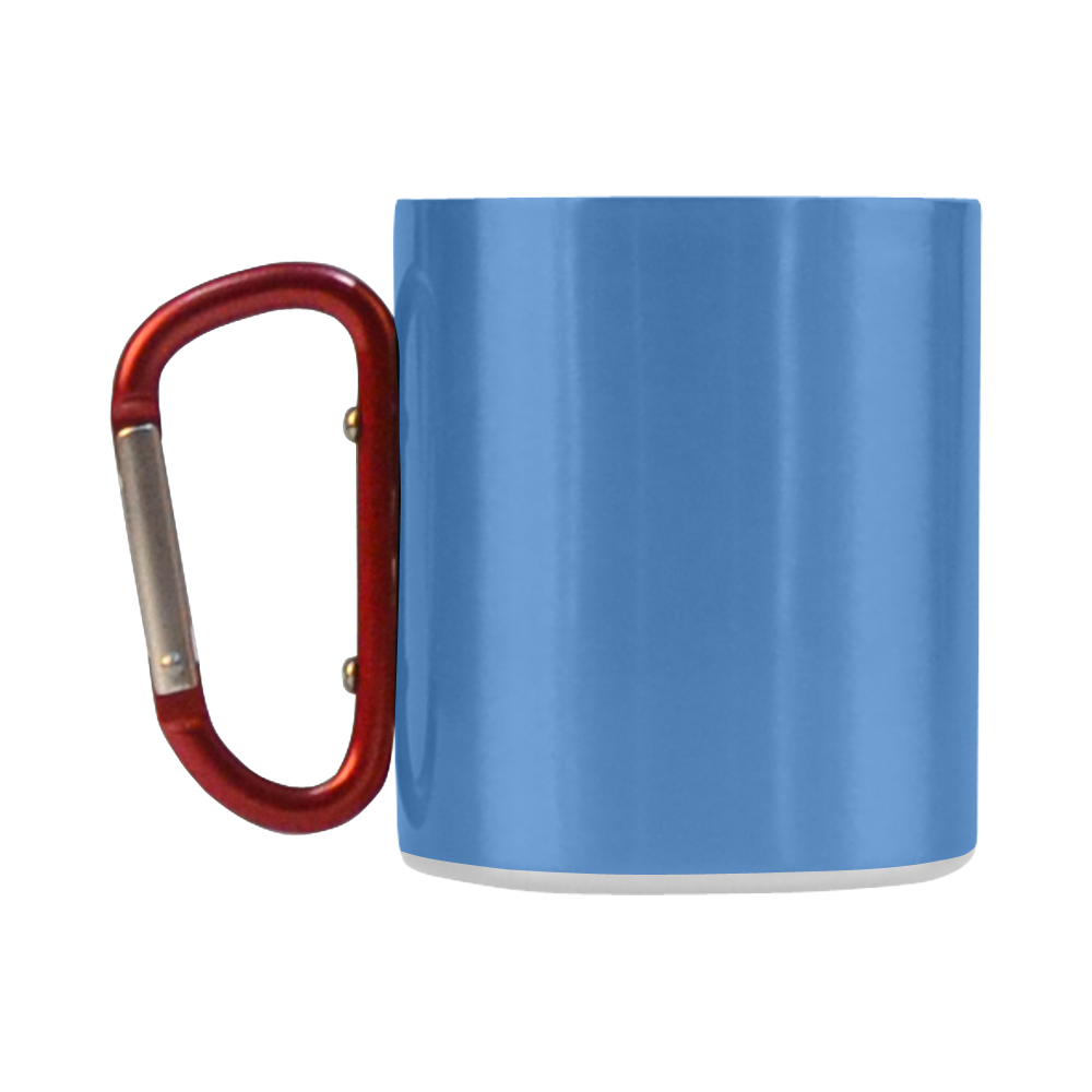 Palace Blue Color Accent Classic Insulated Mug(10.3OZ)