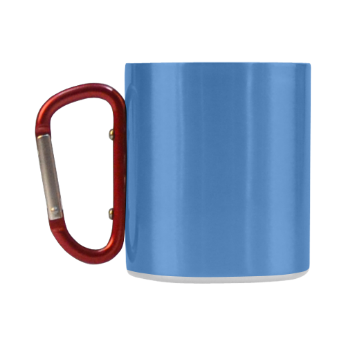 Palace Blue Color Accent Classic Insulated Mug(10.3OZ)