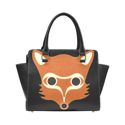 Fox Rivet Shoulder Handbag (Model 1645)