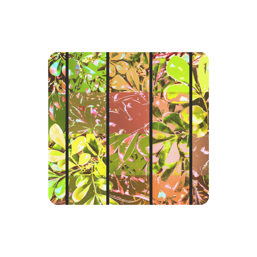 Foliage Patchwork #5 - Jera Nour Women's Clutch Wallet (Model 1637)