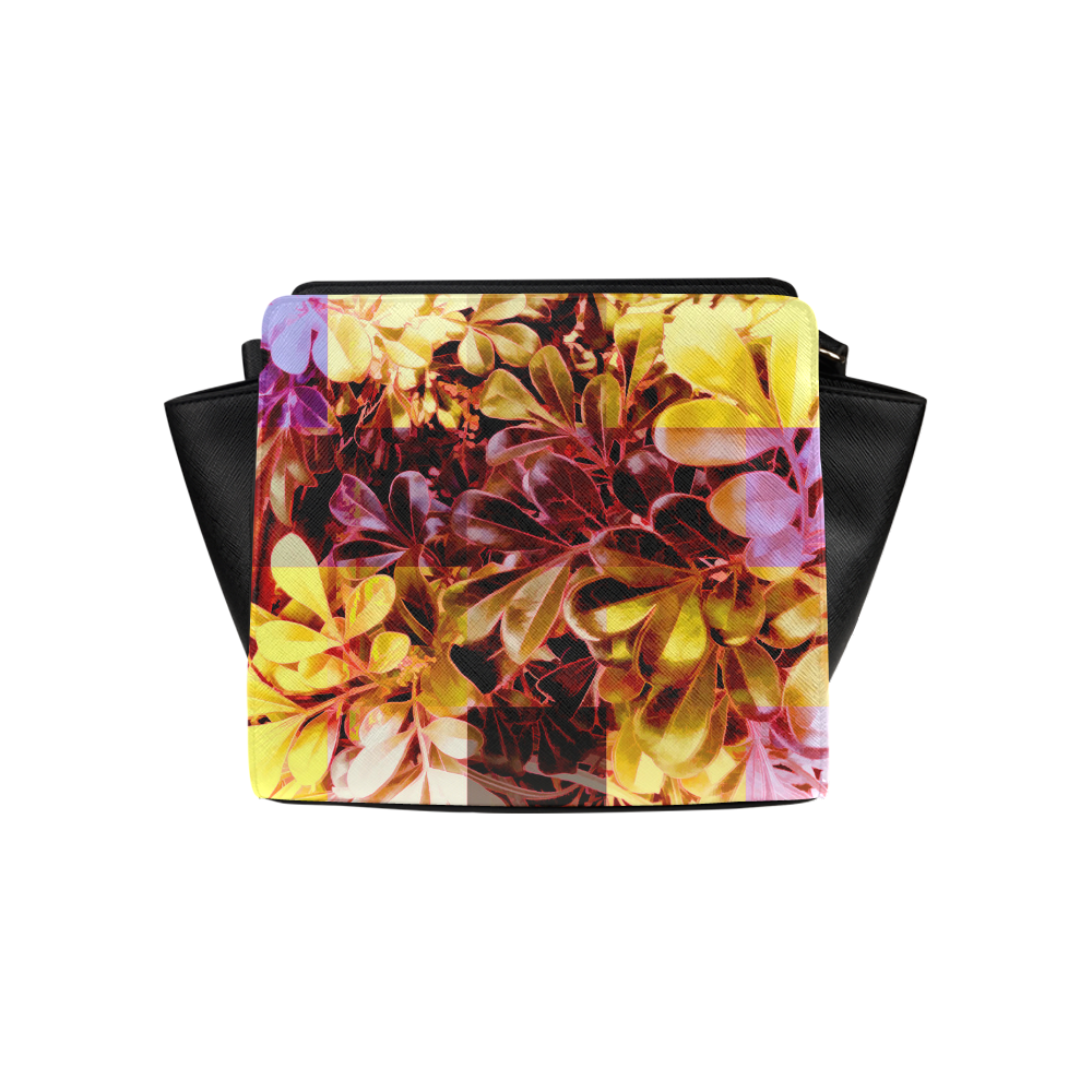 Foliage Patchwork #11 - Jera Nour Satchel Bag (Model 1635)