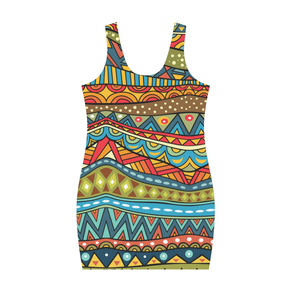 Aztec(12) Medea Vest Dress (Model D06)