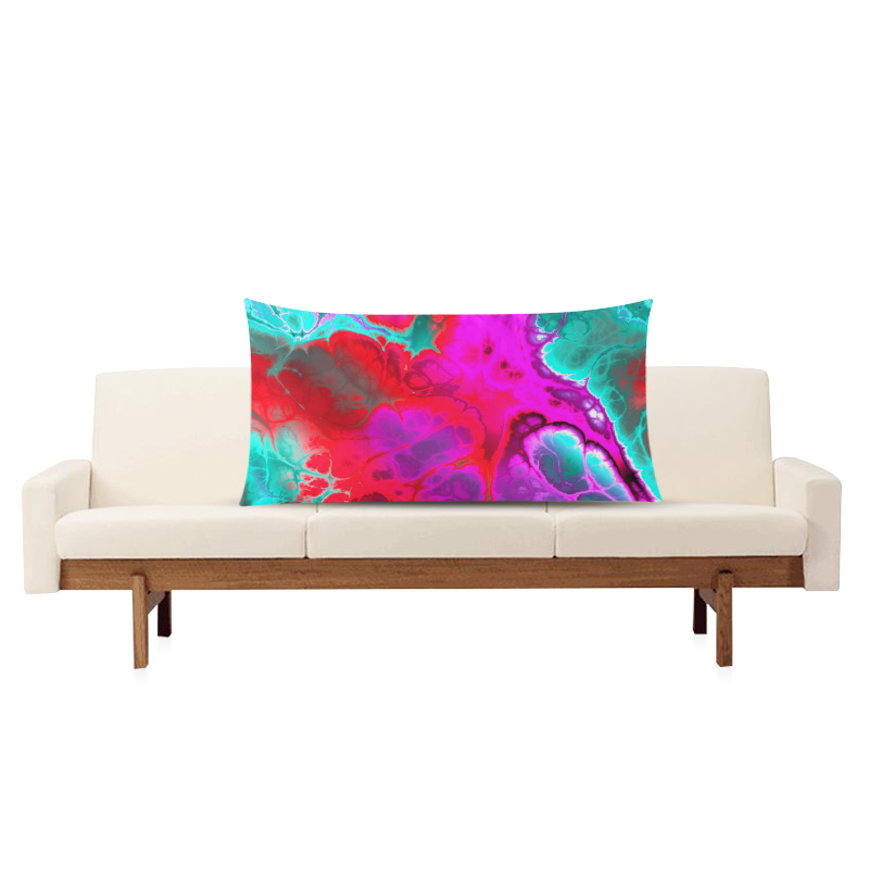 hot fractal 04 Rectangle Pillow Case 20"x36"(Twin Sides)
