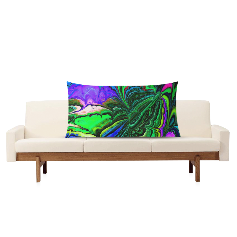 amazing fractal 416 Rectangle Pillow Case 20"x36"(Twin Sides)