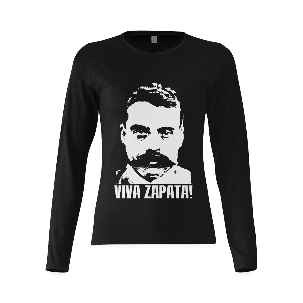 VIVA ZAPATA Sunny Women's T-shirt (long-sleeve) (Model T07)