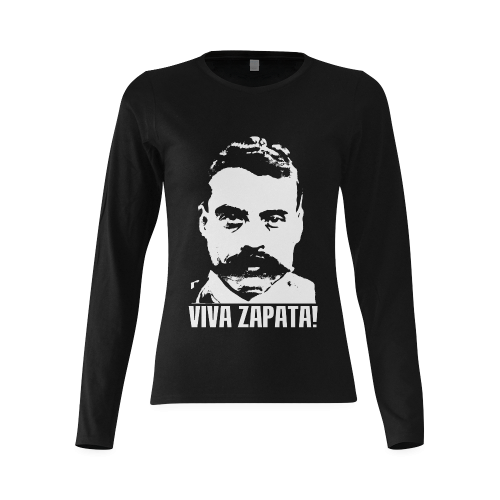 VIVA ZAPATA Sunny Women's T-shirt (long-sleeve) (Model T07)