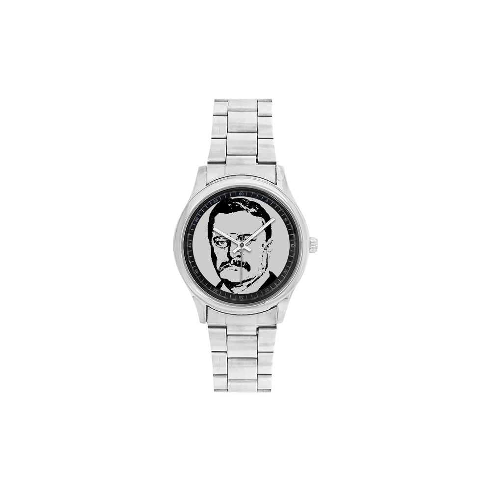 Theodore Roosevelt Men's Stainless Steel Watch(Model 104)