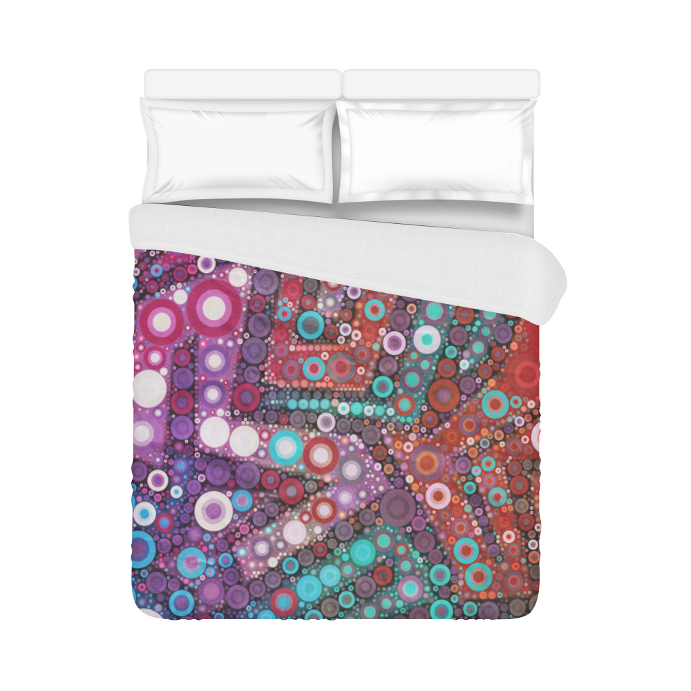 Bubble Madness Duvet Cover 86"x70" ( All-over-print)