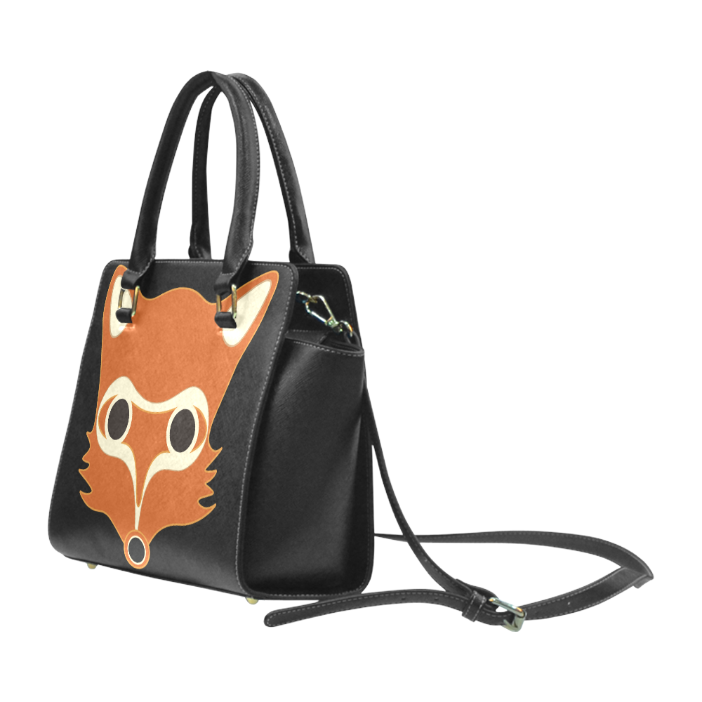 Fox Rivet Shoulder Handbag (Model 1645)