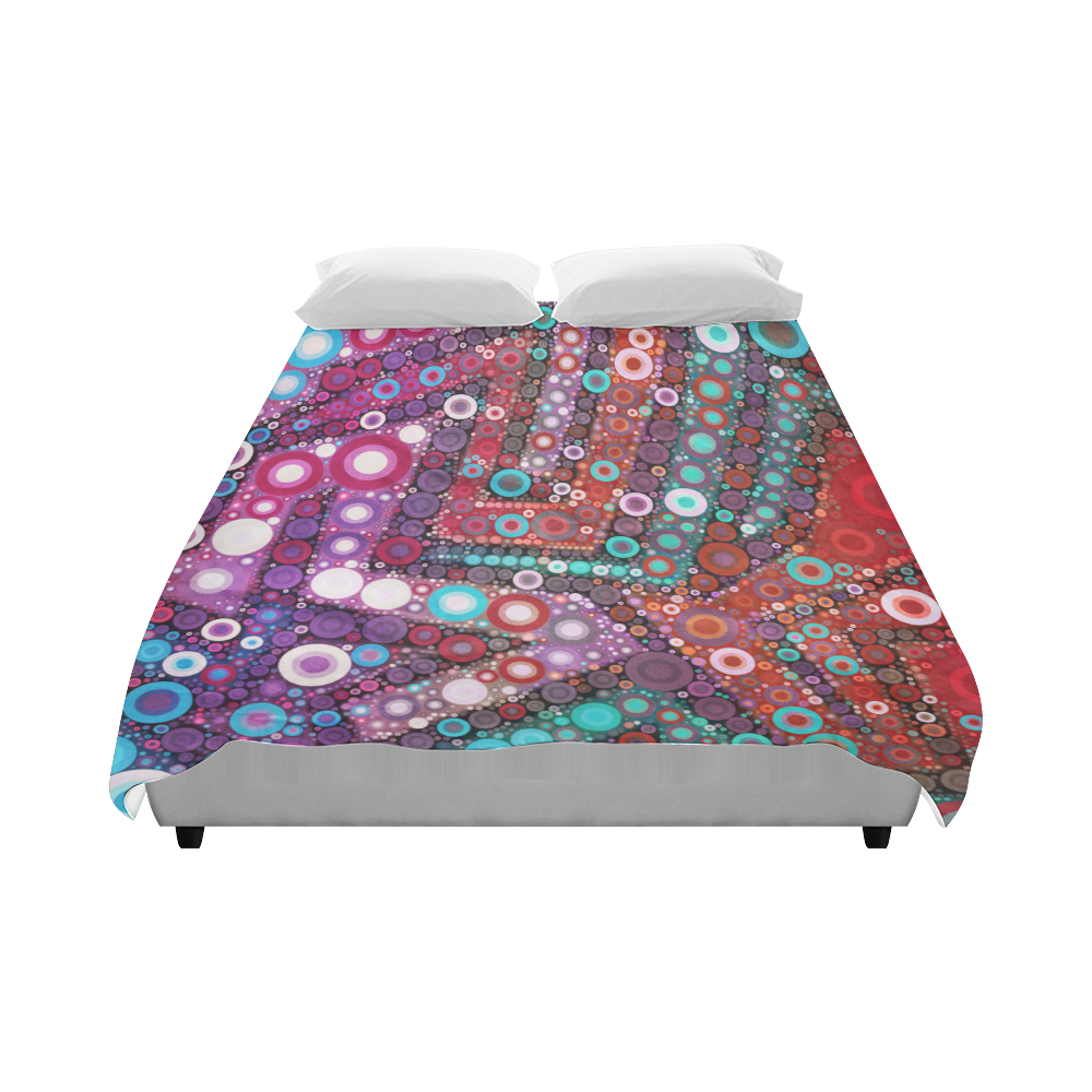 Bubble Madness Duvet Cover 86"x70" ( All-over-print)