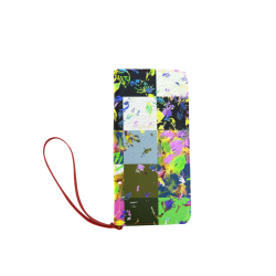 Foliage Patchwork #3 - Jera Nour Women's Clutch Wallet (Model 1637)