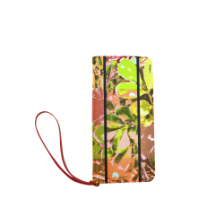 Foliage Patchwork #5 - Jera Nour Women's Clutch Wallet (Model 1637)