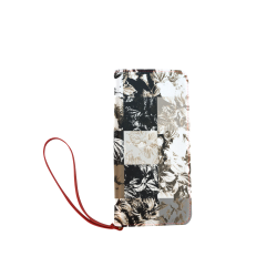 Foliage Patchwork #8 - Jera Nour Women's Clutch Wallet (Model 1637)