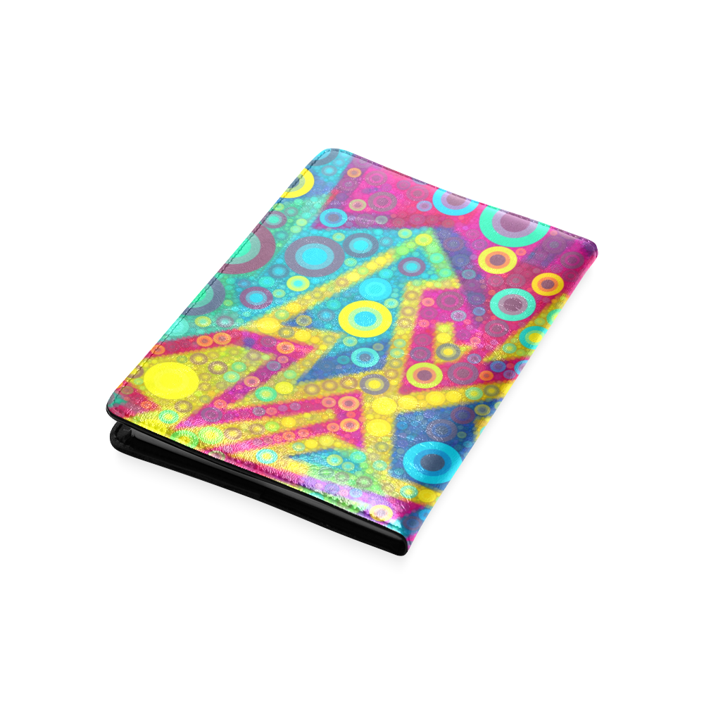 Psychedelic Bubbles Custom NoteBook A5