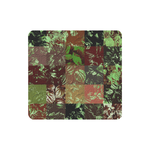 Foliage Patchwork #4 - Jera Nour Women's Clutch Wallet (Model 1637)