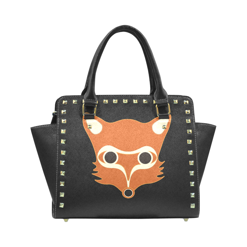 Fox Rivet Shoulder Handbag (Model 1645)