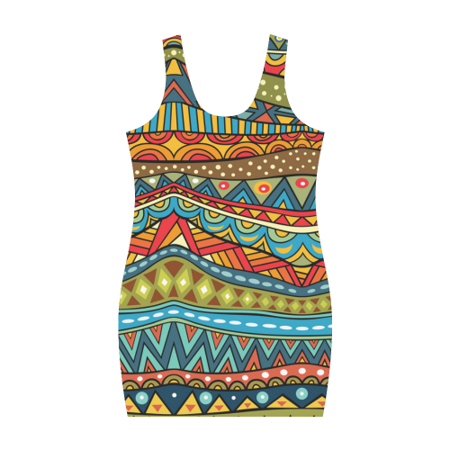 Aztec(12) Medea Vest Dress (Model D06)
