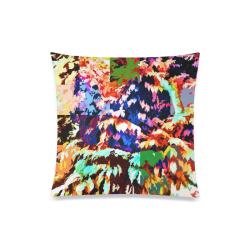 Foliage Patchwork #7 - Jera Nour Custom Zippered Pillow Case 20"x20"(Twin Sides)