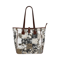 Foliage Patchwork #8 - Jera Nour Classic Tote Bag (Model 1644)